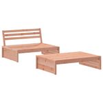 Casa si Gradina - Gradina si terasa - Mobilier exterior - Seturi mobila gradina - Set mobilier relaxare gradina, 2 piese, lemn masiv Douglas - Infinity.ro