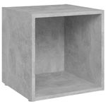 Casa si Gradina - Mobilier - Seturi de mobilier - Seturi living - Set de dulapuri TV, 6 piese, gri beton, lemn prelucrat - Infinity.ro