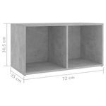 Casa si Gradina - Mobilier - Seturi de mobilier - Seturi living - Set de dulapuri TV, 6 piese, gri beton, lemn prelucrat - Infinity.ro