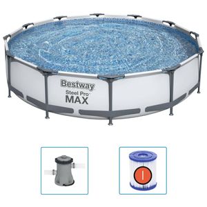 Bestway Set de piscina Steel Pro MAX