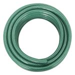Casa si Gradina - Gradinarit si plante - Instalatii si accesorii pentru irigatii - Furtunuri de gradina si accesorii - Furtun de gradina cu set de racorduri, verde, 0,6", 50 m, PVC - Infinity.ro