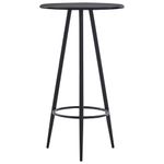 Casa si Gradina - Mobilier - Seturi de mobilier - Seturi bucatarie - Set mobilier de bar, 3 piese, gri inchis, material textil - Infinity.ro