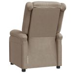 Casa si Gradina - Mobilier - Scaune si fotolii - Fotolii - Fotoliu rabatabil, cappuccino, piele ecologica - Infinity.ro