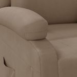 Casa si Gradina - Mobilier - Scaune si fotolii - Fotolii - Fotoliu rabatabil, cappuccino, piele ecologica - Infinity.ro