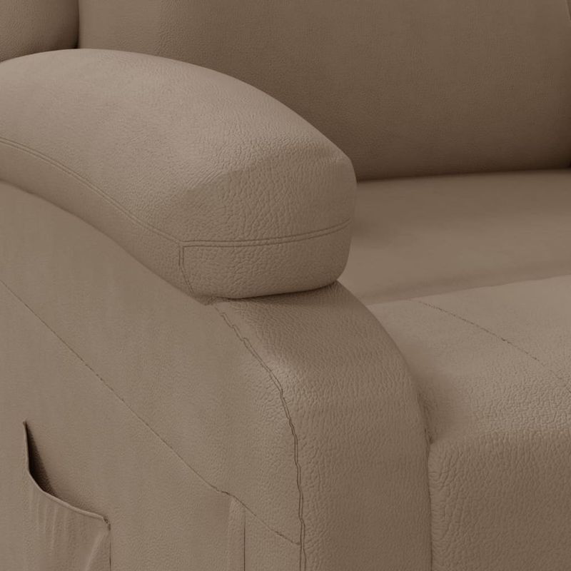 Casa si Gradina - Mobilier - Scaune si fotolii - Fotolii - Fotoliu rabatabil, cappuccino, piele ecologica - Infinity.ro