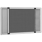 Casa si Gradina - Textile si covoare - Perdele si draperii - Perdele - Plasa insecte extensibila pentru ferestre, alb, (100-193)x75 cm - Infinity.ro