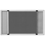 Casa si Gradina - Textile si covoare - Perdele si draperii - Perdele - Plasa insecte extensibila pentru ferestre, alb, (100-193)x75 cm - Infinity.ro