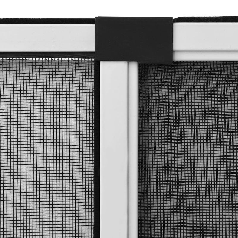 Casa si Gradina - Textile si covoare - Perdele si draperii - Perdele - Plasa insecte extensibila pentru ferestre, alb, (100-193)x75 cm - Infinity.ro