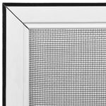 Casa si Gradina - Textile si covoare - Perdele si draperii - Perdele - Plasa insecte extensibila pentru ferestre, alb, (100-193)x75 cm - Infinity.ro