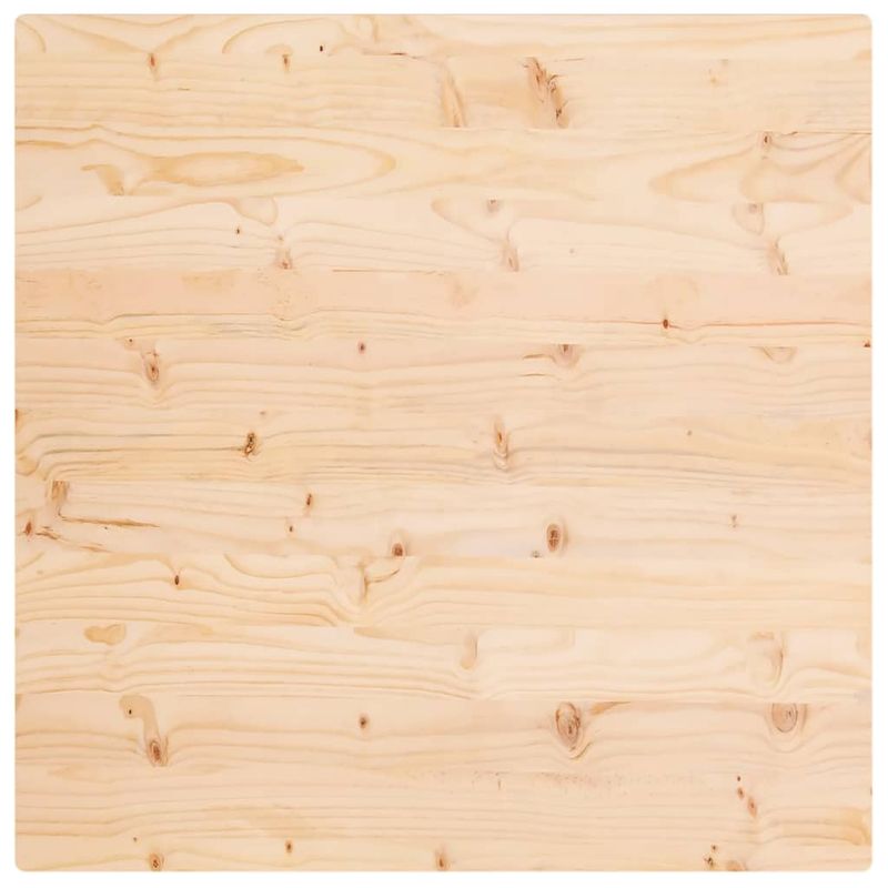 Casa si Gradina - Mobilier - Feronerie si accesorii mobila - Blat de masa, 90x90x2,5 cm, lemn masiv de pin, patrat - Infinity.ro