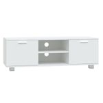 Casa si Gradina - Mobilier - Comode si corpuri - Comode - Comoda TV, alb, 120x40,5x35 cm, lemn prelucrat - Infinity.ro
