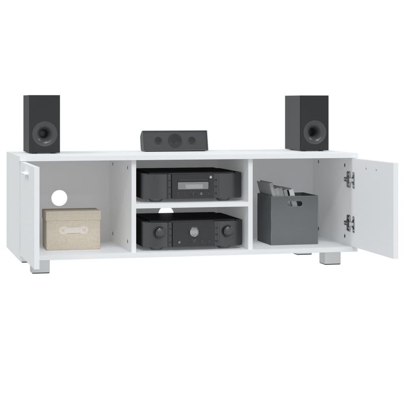 Casa si Gradina - Mobilier - Comode si corpuri - Comode - Comoda TV, alb, 120x40,5x35 cm, lemn prelucrat - Infinity.ro