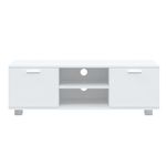 Casa si Gradina - Mobilier - Comode si corpuri - Comode - Comoda TV, alb, 120x40,5x35 cm, lemn prelucrat - Infinity.ro