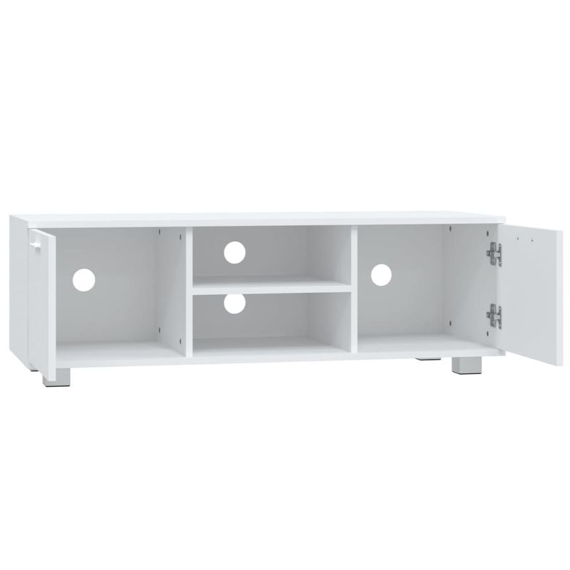 Casa si Gradina - Mobilier - Comode si corpuri - Comode - Comoda TV, alb, 120x40,5x35 cm, lemn prelucrat - Infinity.ro