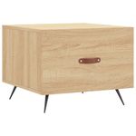 Casa si Gradina - Mobilier - Mese si birouri - Masute de cafea - Masute de cafea 2 buc. stejar sonoma 50x50x40 cm lemn compozit - Infinity.ro