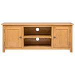 Casa si Gradina - Mobilier - Comode si corpuri - Comode - Comoda TV, 110x35x44 cm, lemn masiv de stejar - Infinity.ro