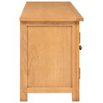 Casa si Gradina - Mobilier - Comode si corpuri - Comode - Comoda TV, 110x35x44 cm, lemn masiv de stejar - Infinity.ro