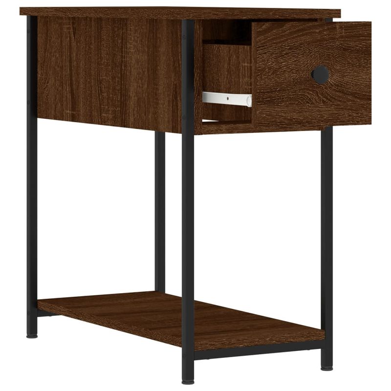 Casa si Gradina - Mobilier - Comode si corpuri - Noptiere - Noptiera, stejar maro, 30x60x60 cm, lemn prelucrat - Infinity.ro