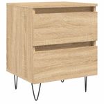 Casa si Gradina - Mobilier - Comode si corpuri - Noptiere - Noptiera, stejar sonoma, 40x35x50 cm, lemn compozit - Infinity.ro