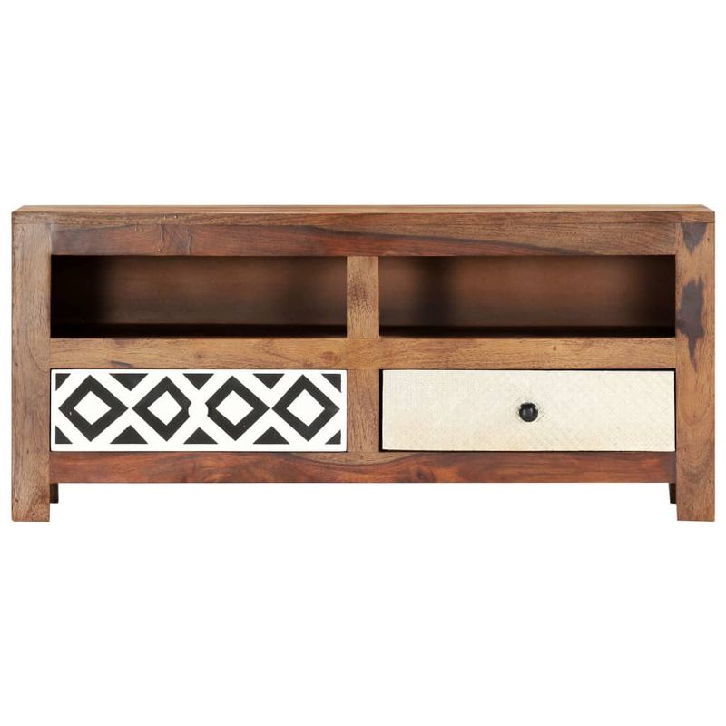 Casa si Gradina - Mobilier - Comode si corpuri - Comode - Comoda TV, 90 x 30 x 40 cm, lemn masiv de sheesham - Infinity.ro