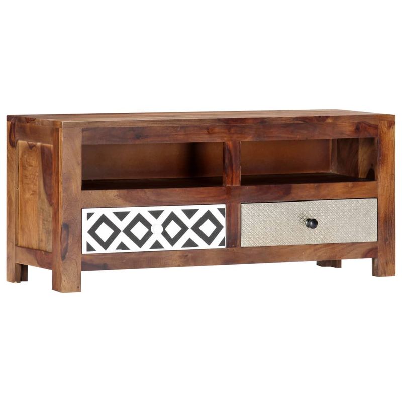 Casa si Gradina - Mobilier - Comode si corpuri - Comode - Comoda TV, 90 x 30 x 40 cm, lemn masiv de sheesham - Infinity.ro