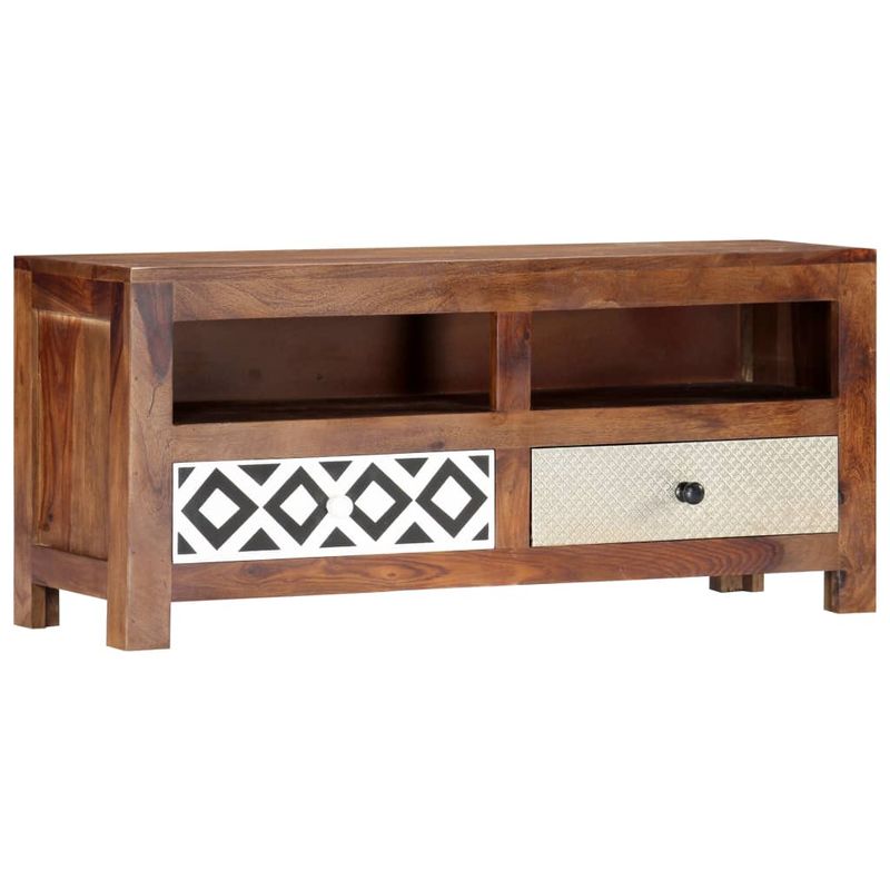 Casa si Gradina - Mobilier - Comode si corpuri - Comode - Comoda TV, 90 x 30 x 40 cm, lemn masiv de sheesham - Infinity.ro