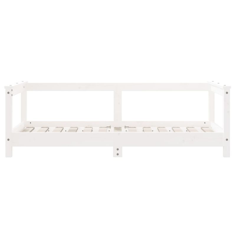 Casa si Gradina - Mobilier - Mobilier copii - Patuturi copii - Cadru de pat pentru copii, alb, 70x140 cm, lemn masiv de pin - Infinity.ro