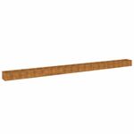 Casa si Gradina - Gradinarit si plante - Plante si ghivece - Ghivece si suporturi - Strat inaltat de gradina, 770x50x36 cm, otel corten - Infinity.ro