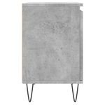 Casa si Gradina - Mobilier - Comode si corpuri - Noptiere - Noptiere, 2 buc., gri beton, 40x30x50 cm, lemn compozit - Infinity.ro