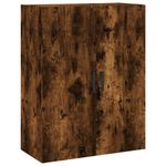 Casa si Gradina - Mobilier - Comode si corpuri - Corpuri bucatarie - Dulap inalt, stejar fumuriu, 69,5x34x180, lemn compozit - Infinity.ro