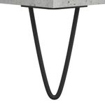 Casa si Gradina - Mobilier - Comode si corpuri - Noptiere - Noptiere, 2 buc., gri beton, 40x30x50 cm, lemn compozit - Infinity.ro