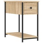 Casa si Gradina - Mobilier - Comode si corpuri - Noptiere - Noptiere, 2 buc., stejar sonoma, 30x60x60 cm, lemn prelucrat - Infinity.ro