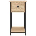 Casa si Gradina - Mobilier - Comode si corpuri - Noptiere - Noptiere, 2 buc., stejar sonoma, 30x60x60 cm, lemn prelucrat - Infinity.ro