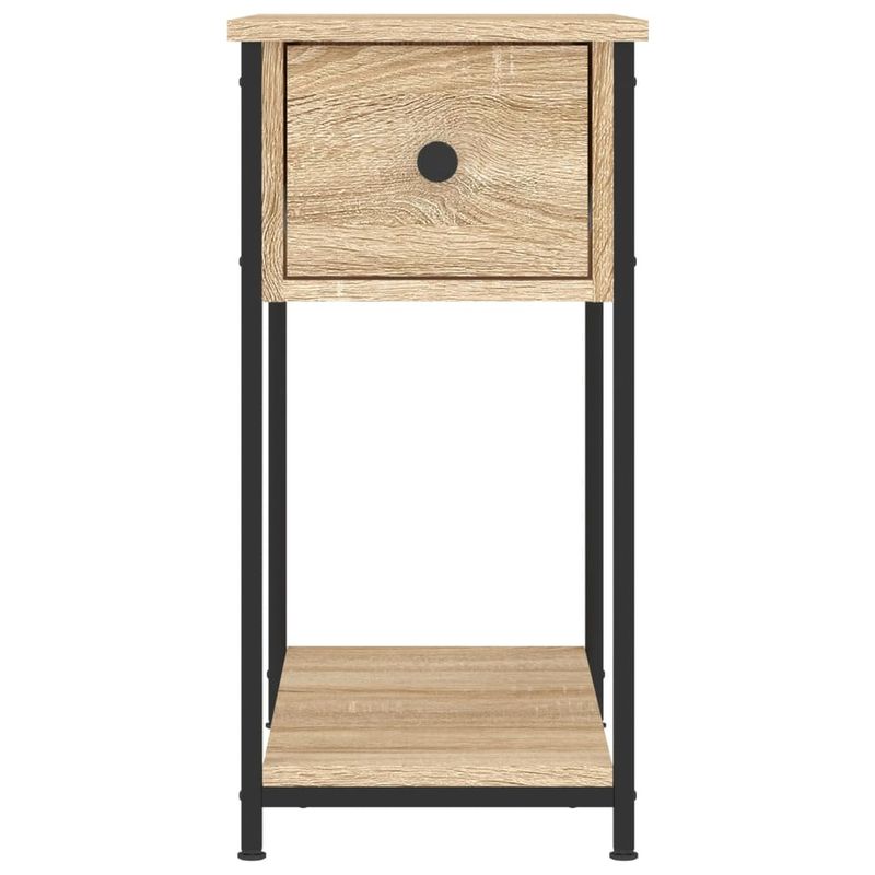 Casa si Gradina - Mobilier - Comode si corpuri - Noptiere - Noptiere, 2 buc., stejar sonoma, 30x60x60 cm, lemn prelucrat - Infinity.ro