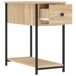 Casa si Gradina - Mobilier - Comode si corpuri - Noptiere - Noptiere, 2 buc., stejar sonoma, 30x60x60 cm, lemn prelucrat - Infinity.ro