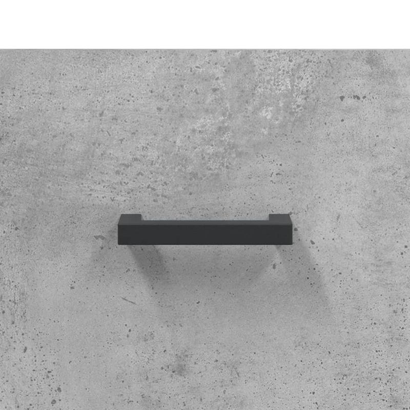 Casa si Gradina - Mobilier - Comode si corpuri - Noptiere - Noptiera, gri beton, 40x35x47,5 cm, lemn compozit - Infinity.ro