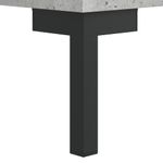 Casa si Gradina - Mobilier - Comode si corpuri - Noptiere - Noptiera, gri beton, 40x35x47,5 cm, lemn compozit - Infinity.ro