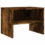 Casa si Gradina - Mobilier - Comode si corpuri - Noptiere - Noptiera, stejar fumuriu, 40x30x30 cm, lemn prelucrat - Infinity.ro