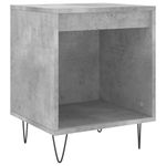 Casa si Gradina - Mobilier - Comode si corpuri - Noptiere - Noptiere, 2 buc., gri beton, 40x35x50 cm, lemn compozit - Infinity.ro