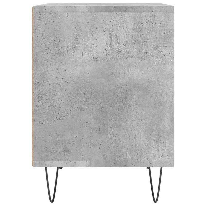 Casa si Gradina - Mobilier - Comode si corpuri - Noptiere - Noptiere, 2 buc., gri beton, 40x35x50 cm, lemn compozit - Infinity.ro