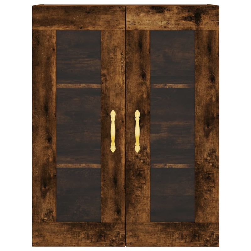 Casa si Gradina - Mobilier - Comode si corpuri - Corpuri bucatarie - Dulap inalt, stejar fumuriu, 69,5x34x180, lemn compozit - Infinity.ro