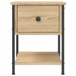 Casa si Gradina - Mobilier - Comode si corpuri - Noptiere - Noptiera, stejar sonoma, 34x35,5x45 cm, lemn compozit - Infinity.ro