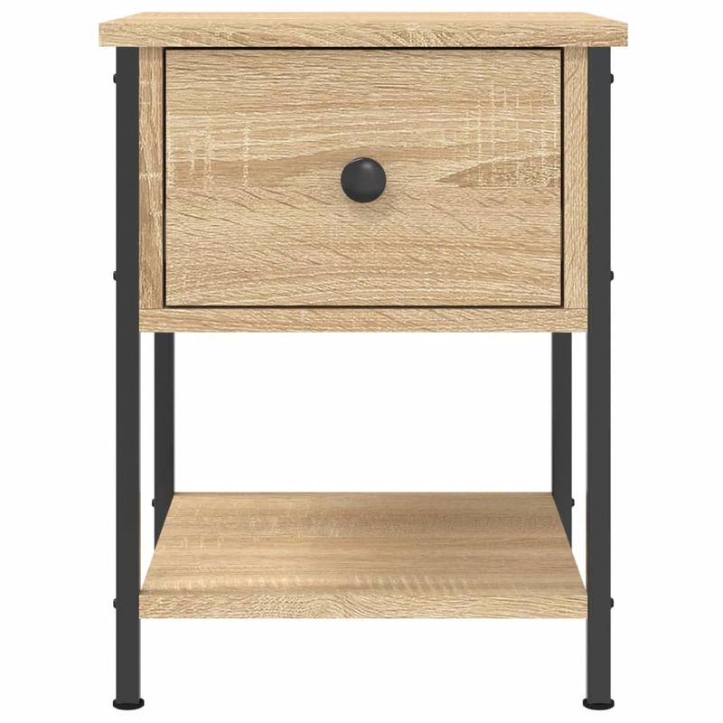 Casa si Gradina - Mobilier - Comode si corpuri - Noptiere - Noptiera, stejar sonoma, 34x35,5x45 cm, lemn compozit - Infinity.ro
