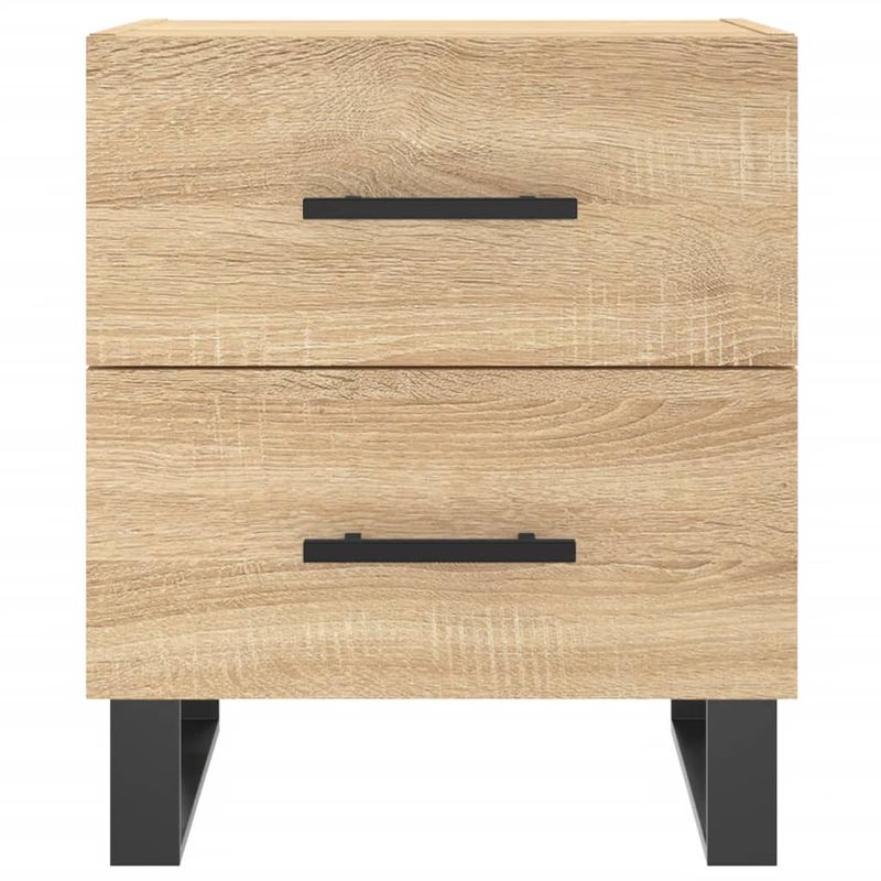 Casa si Gradina - Mobilier - Comode si corpuri - Noptiere - Noptiere, 2 buc., stejar sonoma, 40x35x47,5 cm, lemn compozit - Infinity.ro