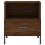 Casa si Gradina - Mobilier - Comode si corpuri - Noptiere - Noptiere, 2 buc., stejar maro, 40x35x47,5 cm, lemn compozit - Infinity.ro