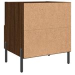 Casa si Gradina - Mobilier - Comode si corpuri - Noptiere - Noptiere, 2 buc., stejar maro, 40x35x47,5 cm, lemn compozit - Infinity.ro