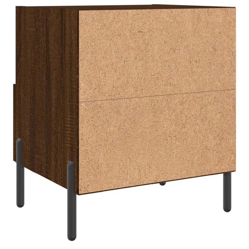 Casa si Gradina - Mobilier - Comode si corpuri - Noptiere - Noptiere, 2 buc., stejar maro, 40x35x47,5 cm, lemn compozit - Infinity.ro