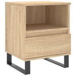 Casa si Gradina - Mobilier - Comode si corpuri - Noptiere - Noptiere, 2 buc., stejar sonoma, 40x35x50 cm, lemn compozit - Infinity.ro