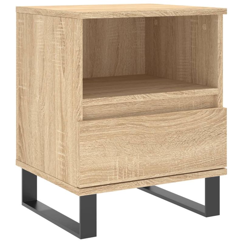 Casa si Gradina - Mobilier - Comode si corpuri - Noptiere - Noptiere, 2 buc., stejar sonoma, 40x35x50 cm, lemn compozit - Infinity.ro