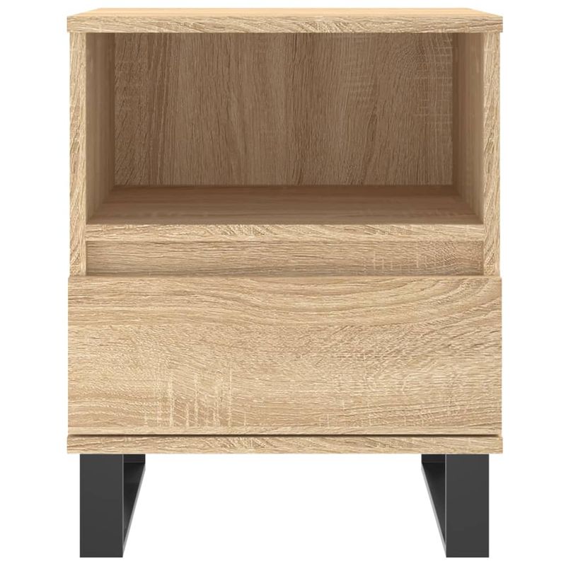 Casa si Gradina - Mobilier - Comode si corpuri - Noptiere - Noptiere, 2 buc., stejar sonoma, 40x35x50 cm, lemn compozit - Infinity.ro